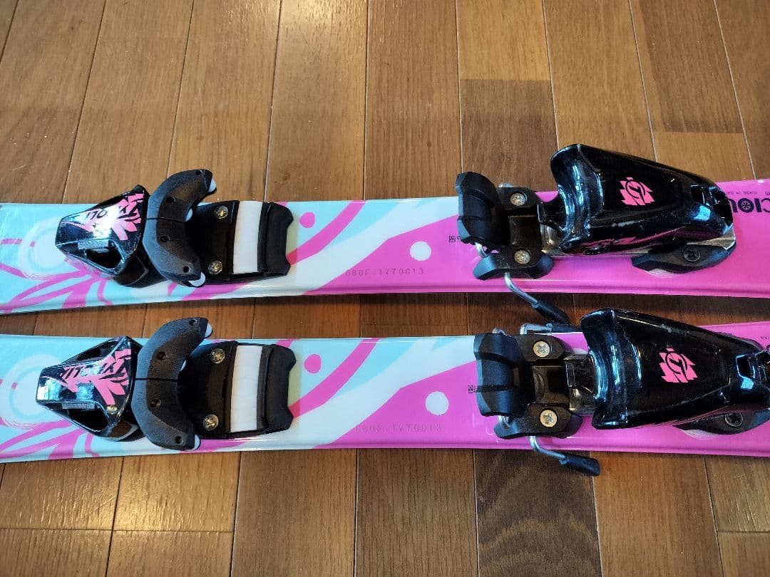 P.Pritty ジュニアスキー3点セット 板80cm ブーツ 17.0cm