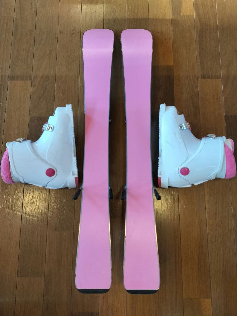 P.Pritty ジュニアスキー3点セット 板80cm ブーツ 17.0cm