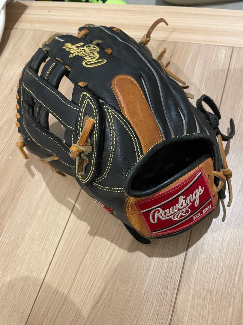 ローリングス　軟式野球グローブ　外野手　左