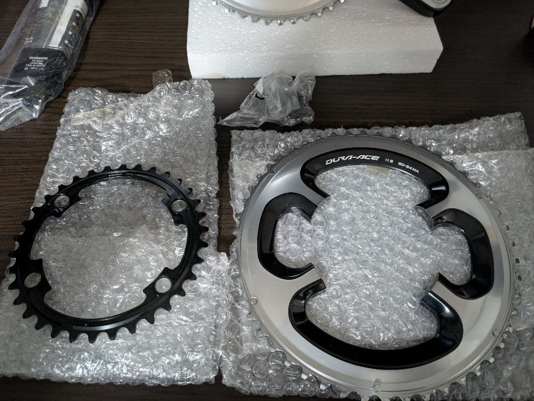 シマノ DURA-ACE FC-9000 167.5 52-38T 50-34T