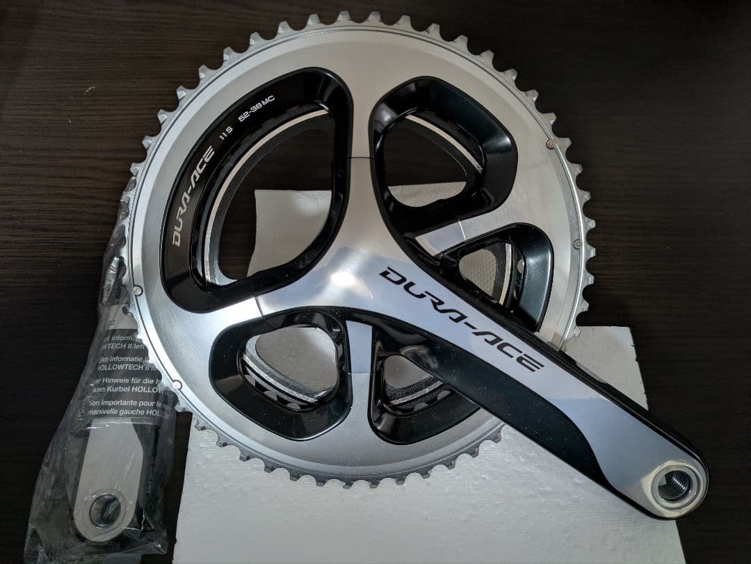 シマノ DURA-ACE FC-9000 167.5 52-38T 50-34T