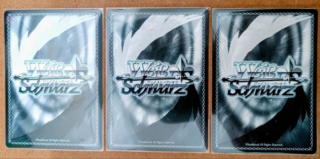 ヴァイスシュヴァルツ SR ハクチューアラモード大沢瑠璃乃×3