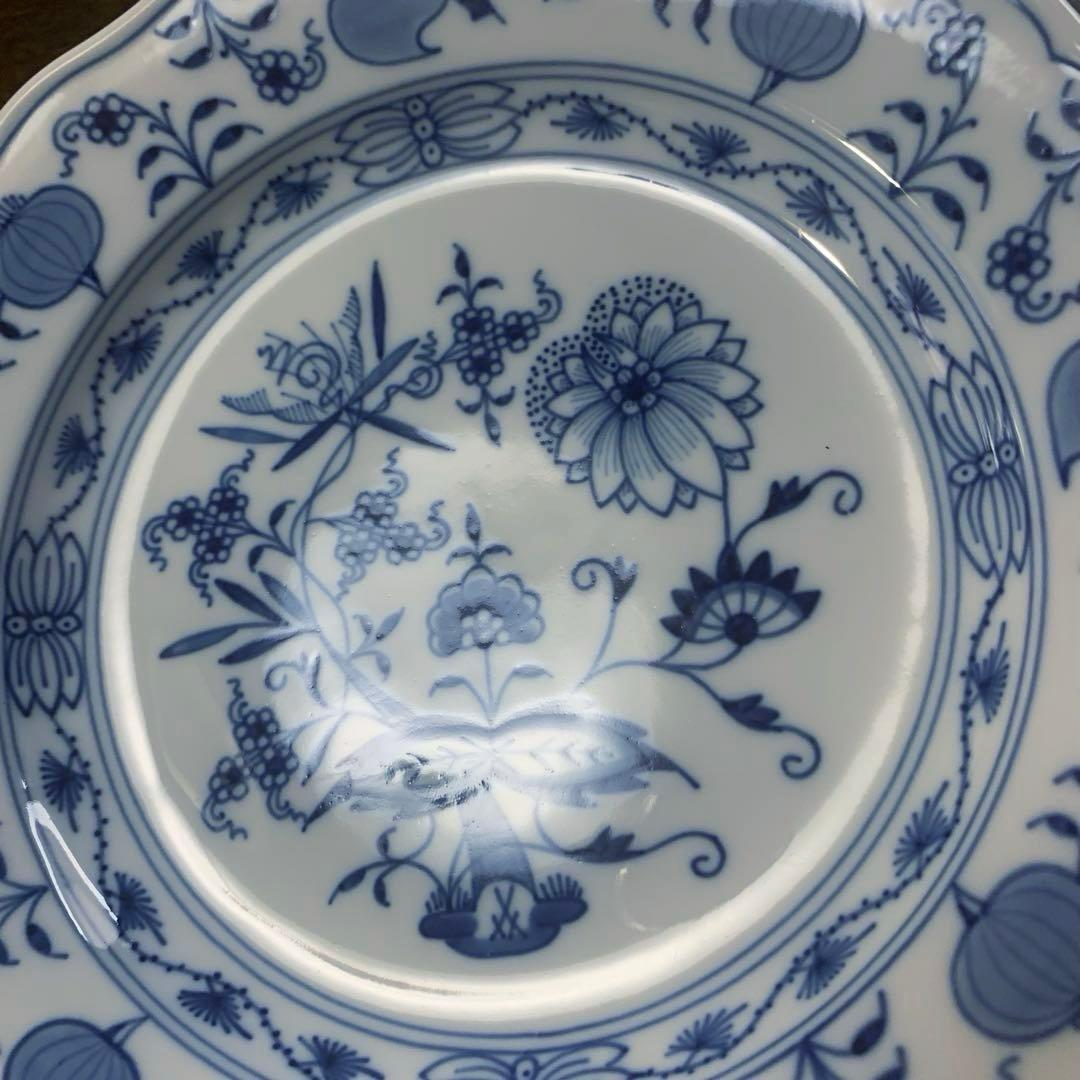 未使用保管品☆マイセン ブルーオニオン20cmプレート2枚一級品