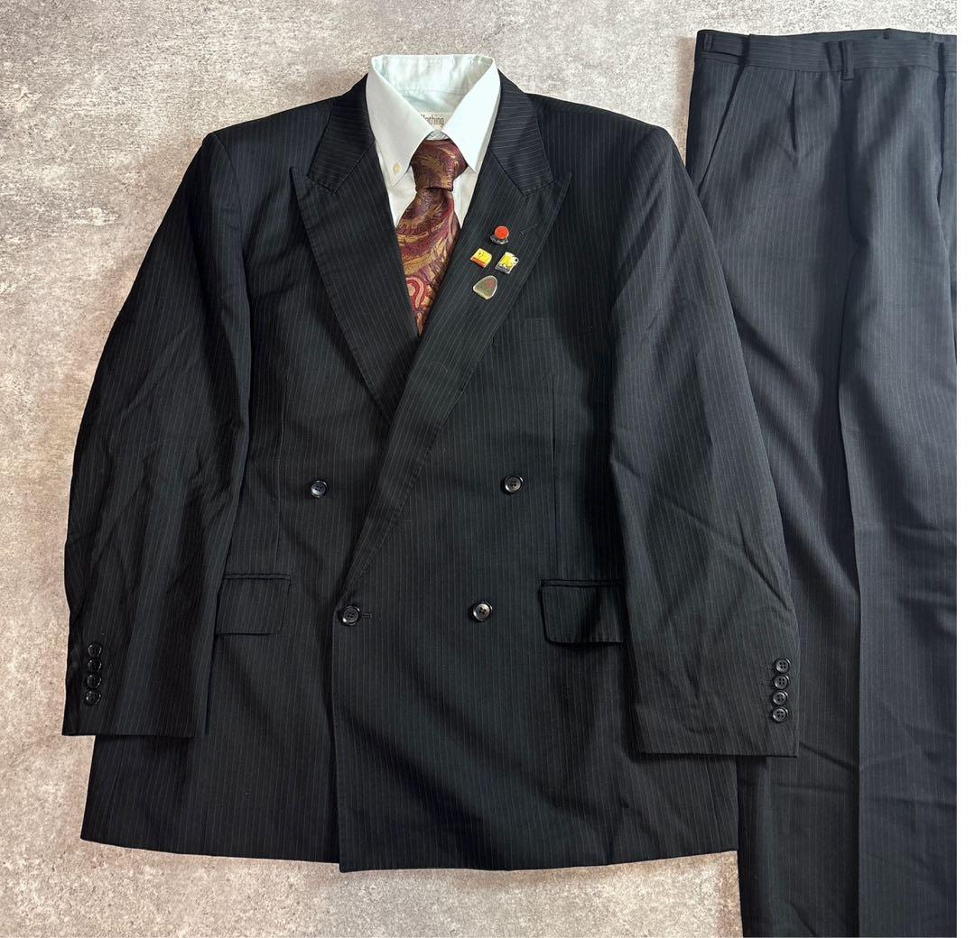 90s vintage レトロセットアップ スーツ ピンズ No.71