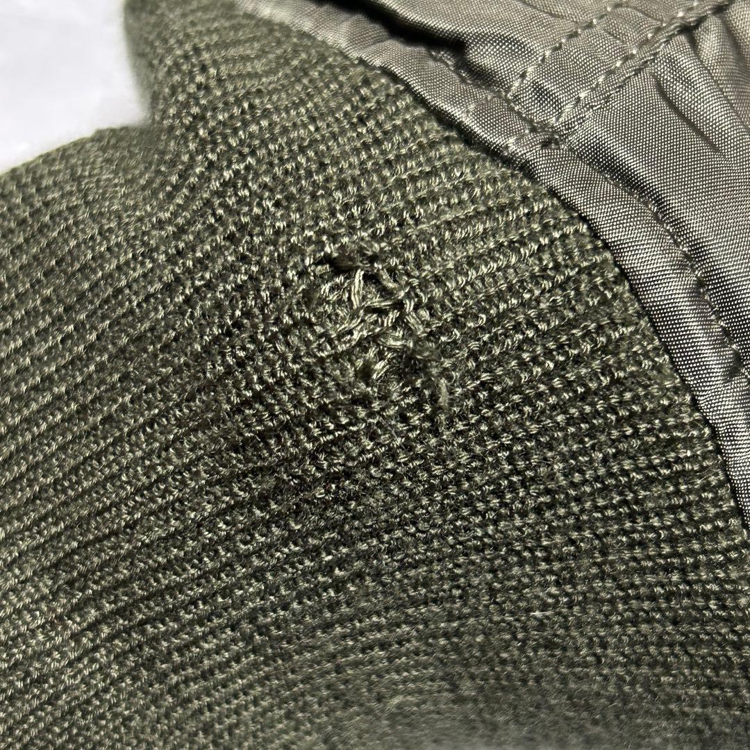 【ALPHA】訳アリ美品 MA-1 フライトジャケット カーキ 赤タグ付き L