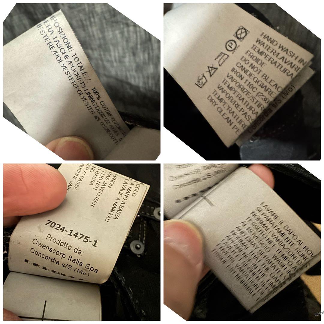 定価71500円 Rick Owens DRKSHDW サルエルブラックデニム