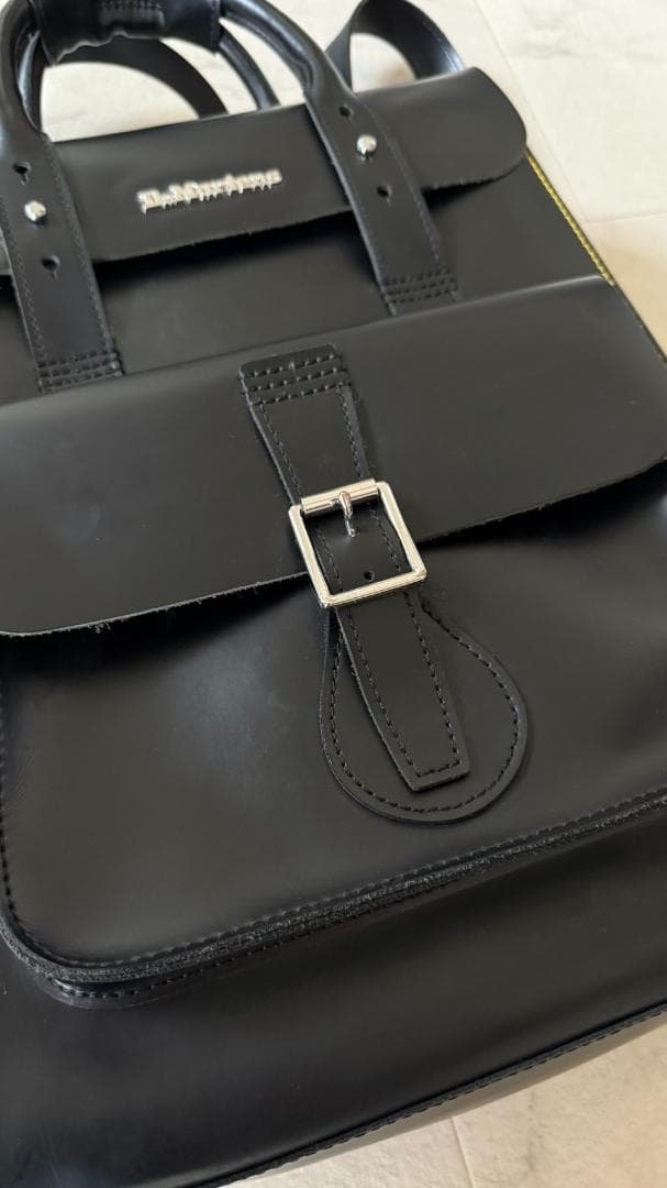 Dr. Martens ブラックレザー バックパック