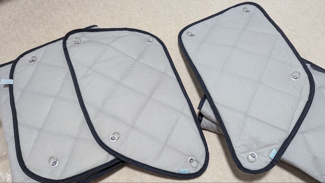 エスティマ アイズマルチシェード フロント&リヤフルセット 車中泊 海水浴