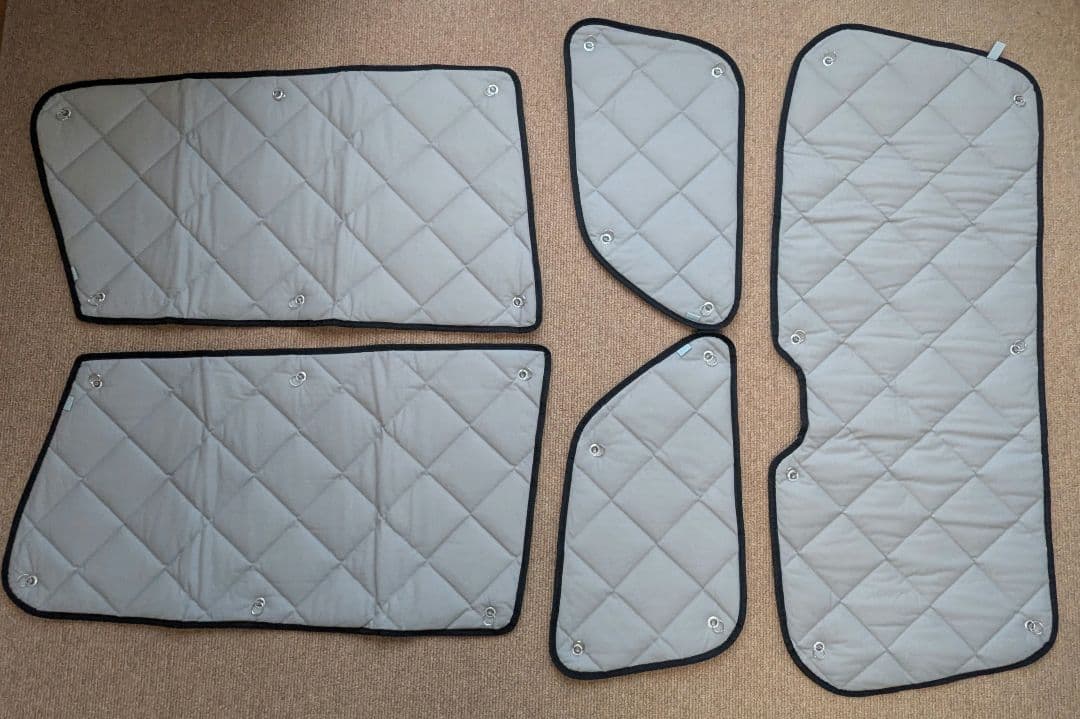 エスティマ アイズマルチシェード フロント&リヤフルセット 車中泊 海水浴