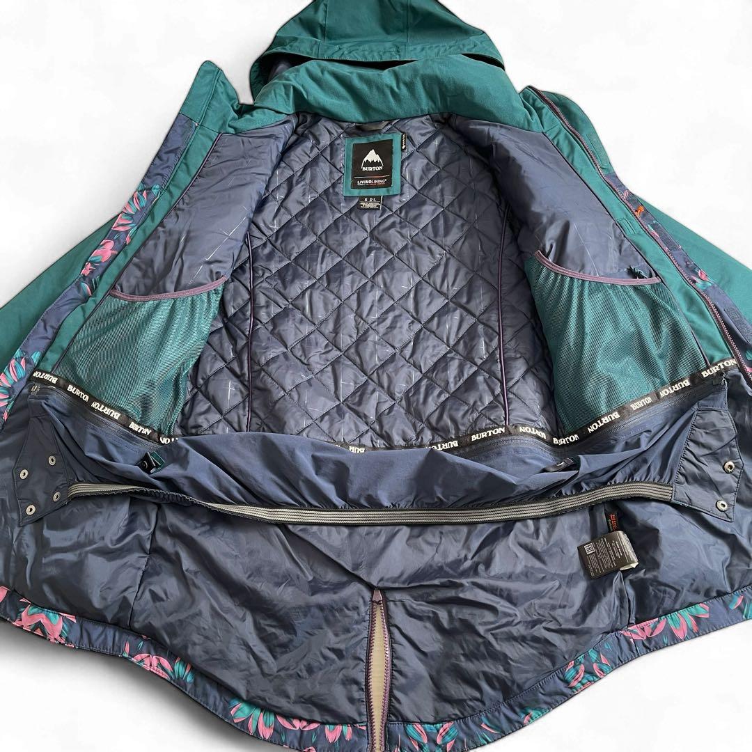 美品　BURTON　ゴアテックス　アイリスジャケット　レディース　緑　S