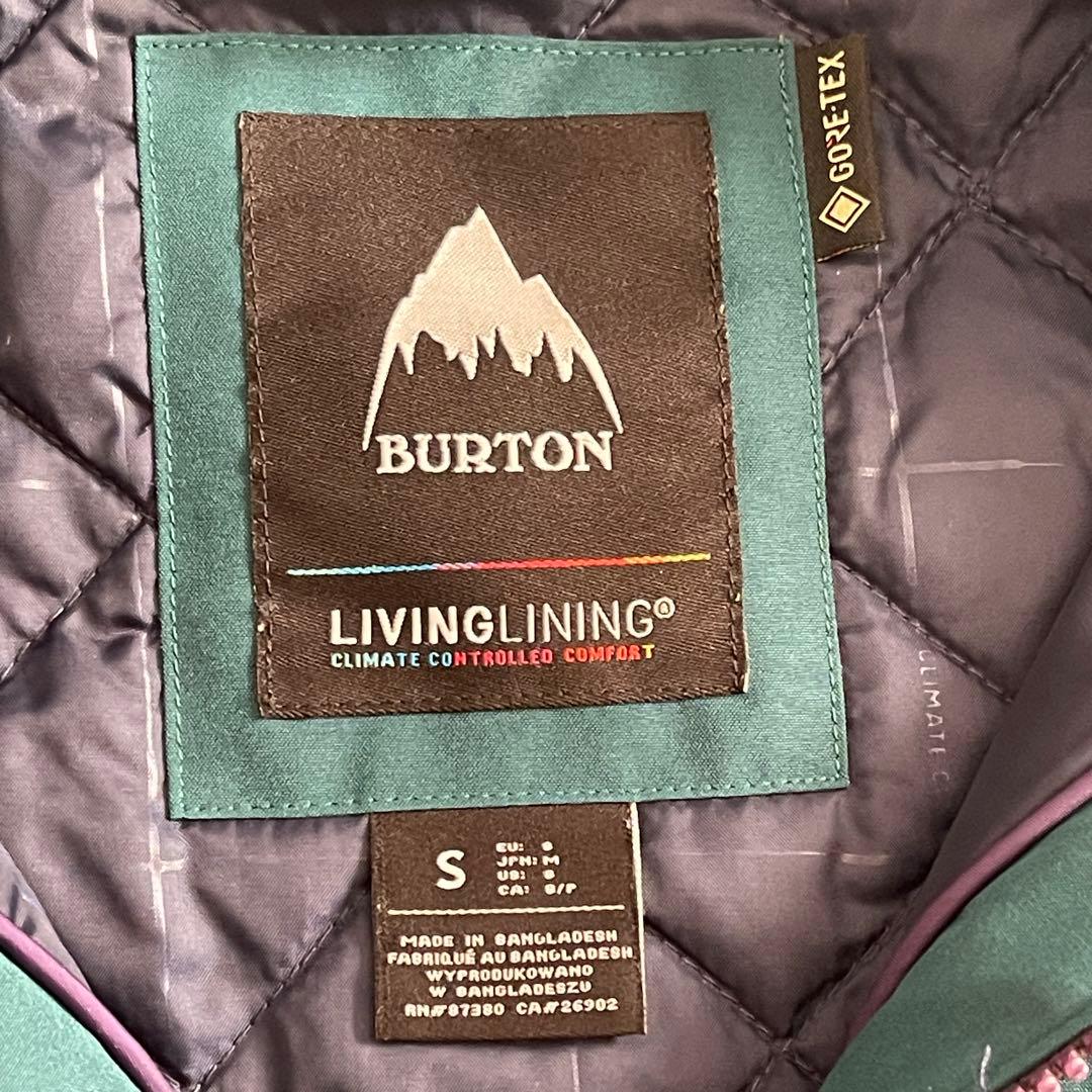美品　BURTON　ゴアテックス　アイリスジャケット　レディース　緑　S
