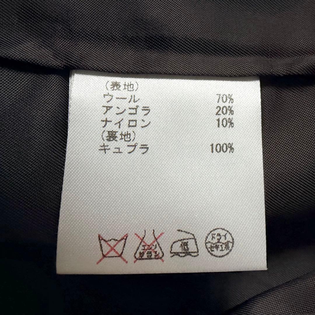 6186 新品未使用✨ グレースコンチネンタル アンゴラメルトンチェスターコート
