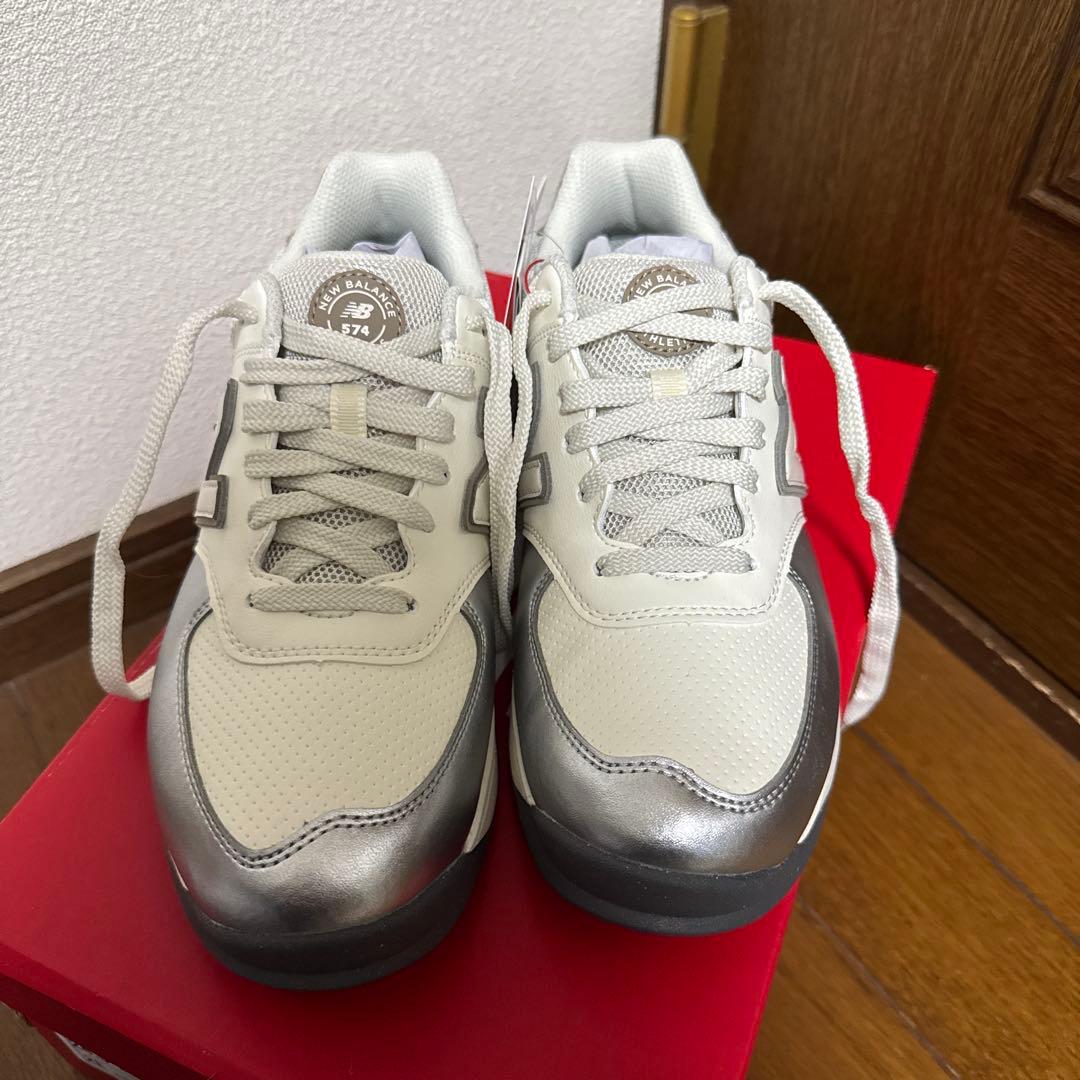 K0592S新品ニューバランスゴルフ WGS574ゴルフシューズ 23.5cm