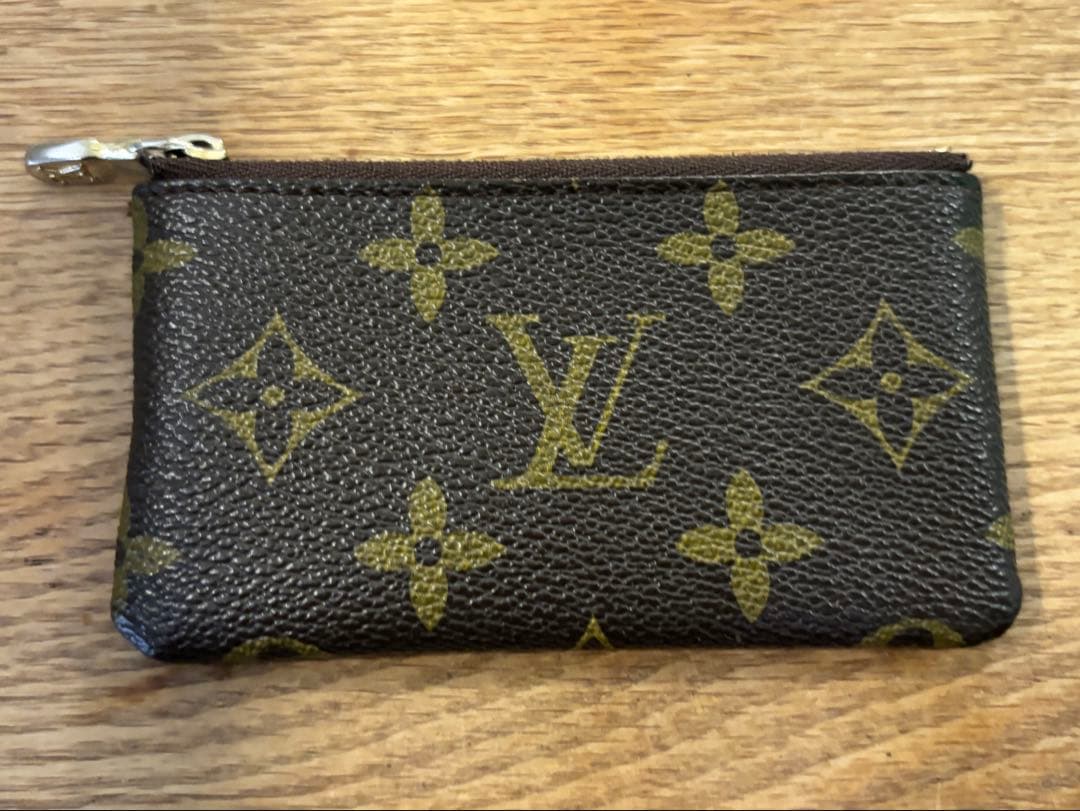 ルイヴィトン　モノグラム　ポシェットクレ　財布　小銭入れ