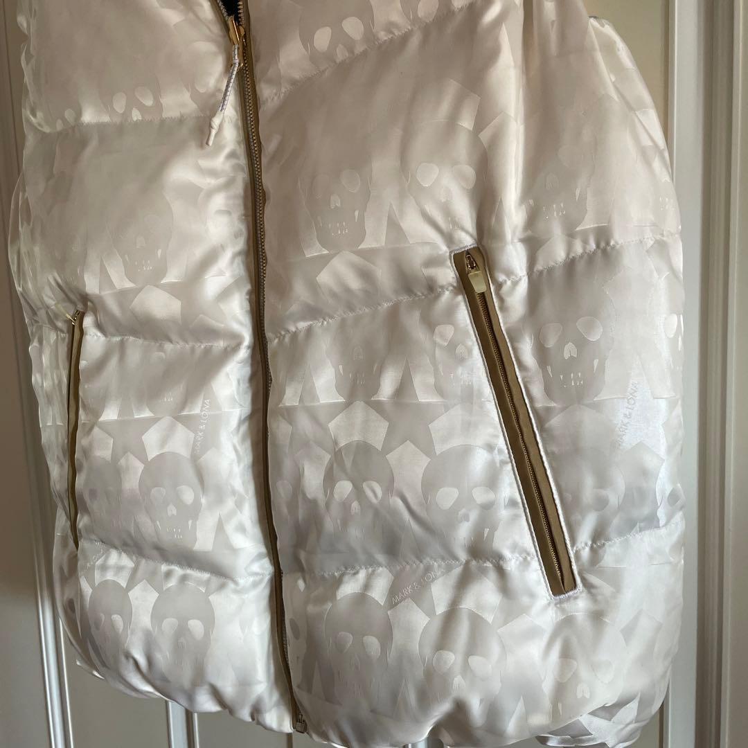 MARK&LONAマーク&ロナ リバーシブルダウンベスト レア 希少 ーゴルフ