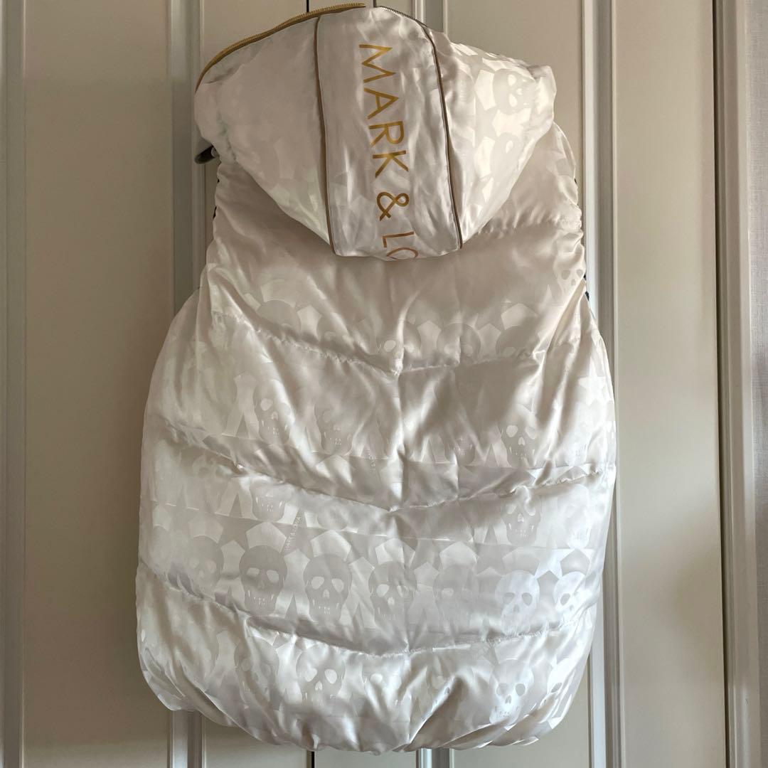 MARK&LONAマーク&ロナ リバーシブルダウンベスト レア 希少 ーゴルフ