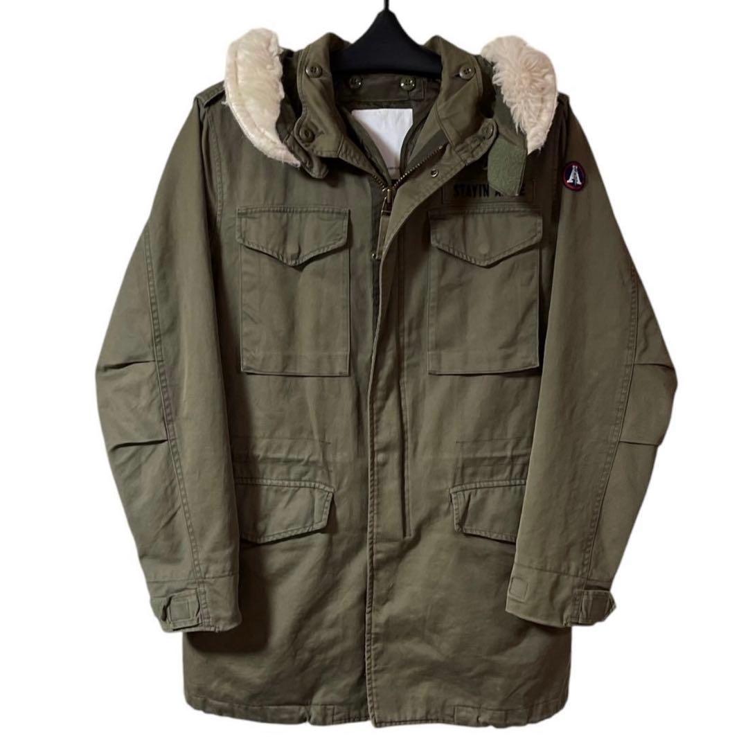 HYSTERIC GLAMOUR モッズコート ミリタリー カーキ M 日本製