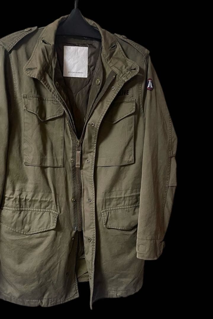 HYSTERIC GLAMOUR モッズコート ミリタリー カーキ M 日本製