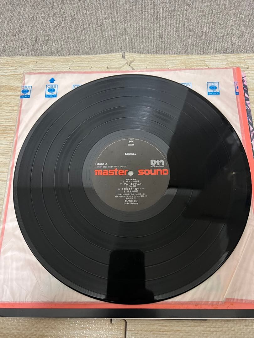 ※マスターサウンド【30AH1607 帯付きLPレコード】 松田聖子