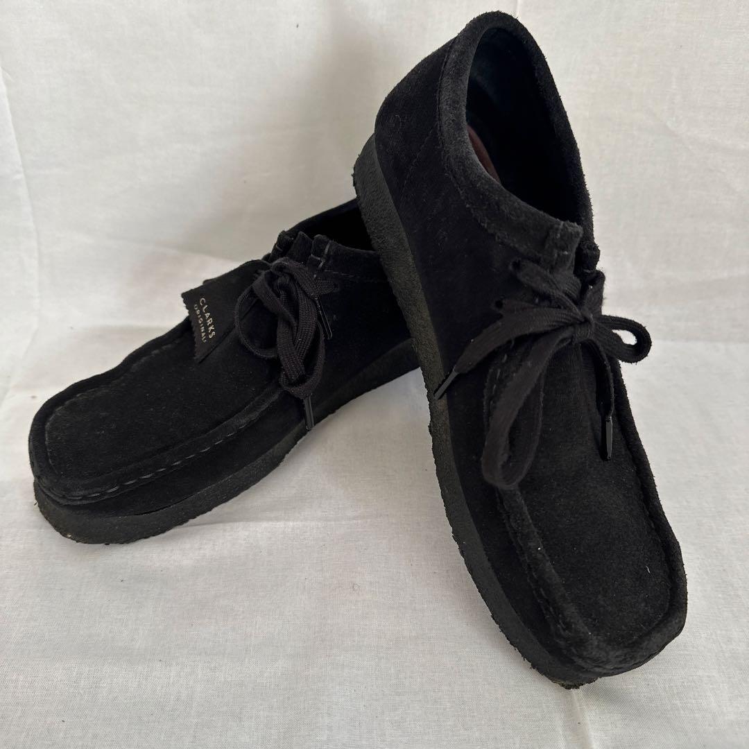 肘打ち様クラークスClarksワラビーwalabeeショートブーツ26.5cm