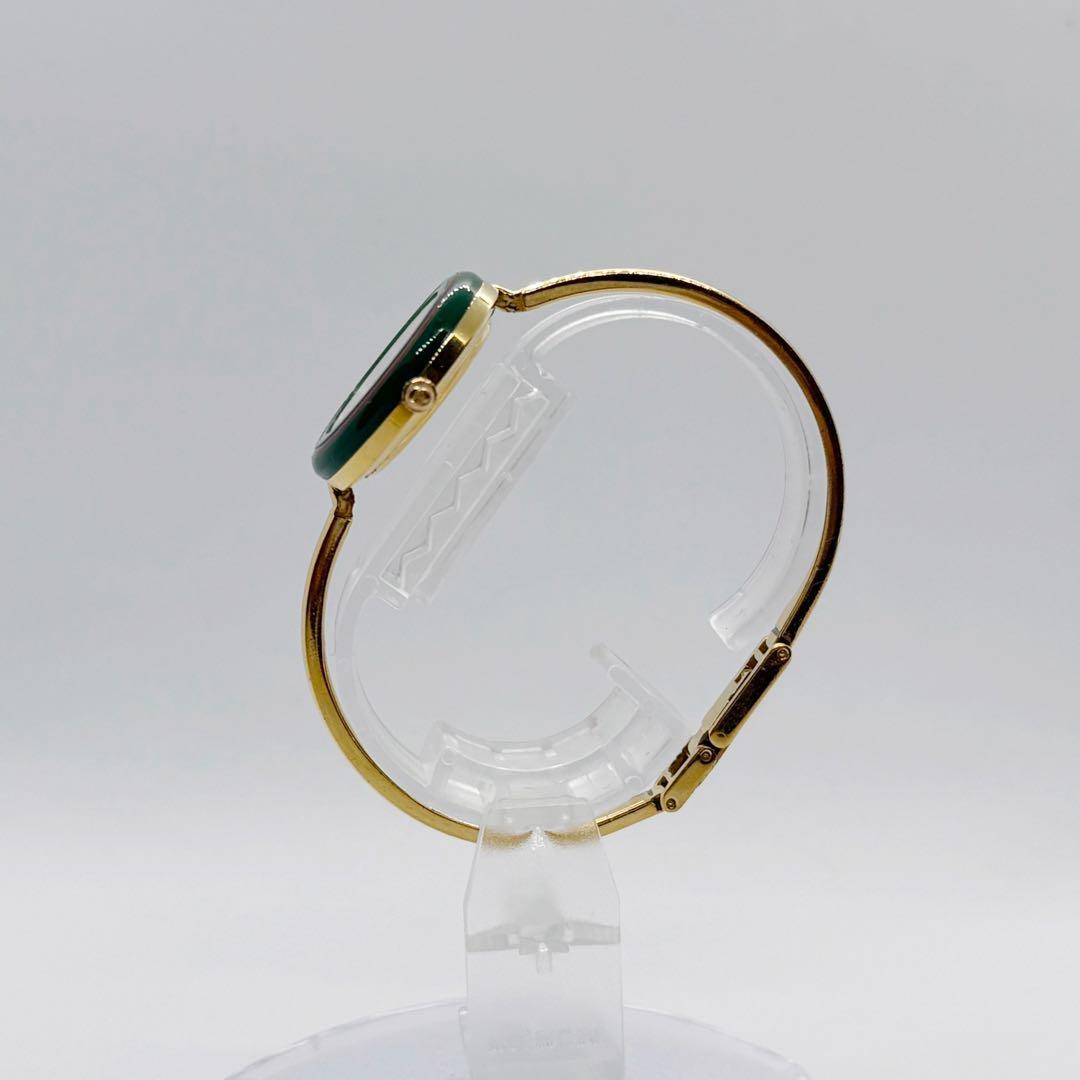 人気♡GUCCI グッチ チェンジベゼル バングルウォッチ レディース 腕時計