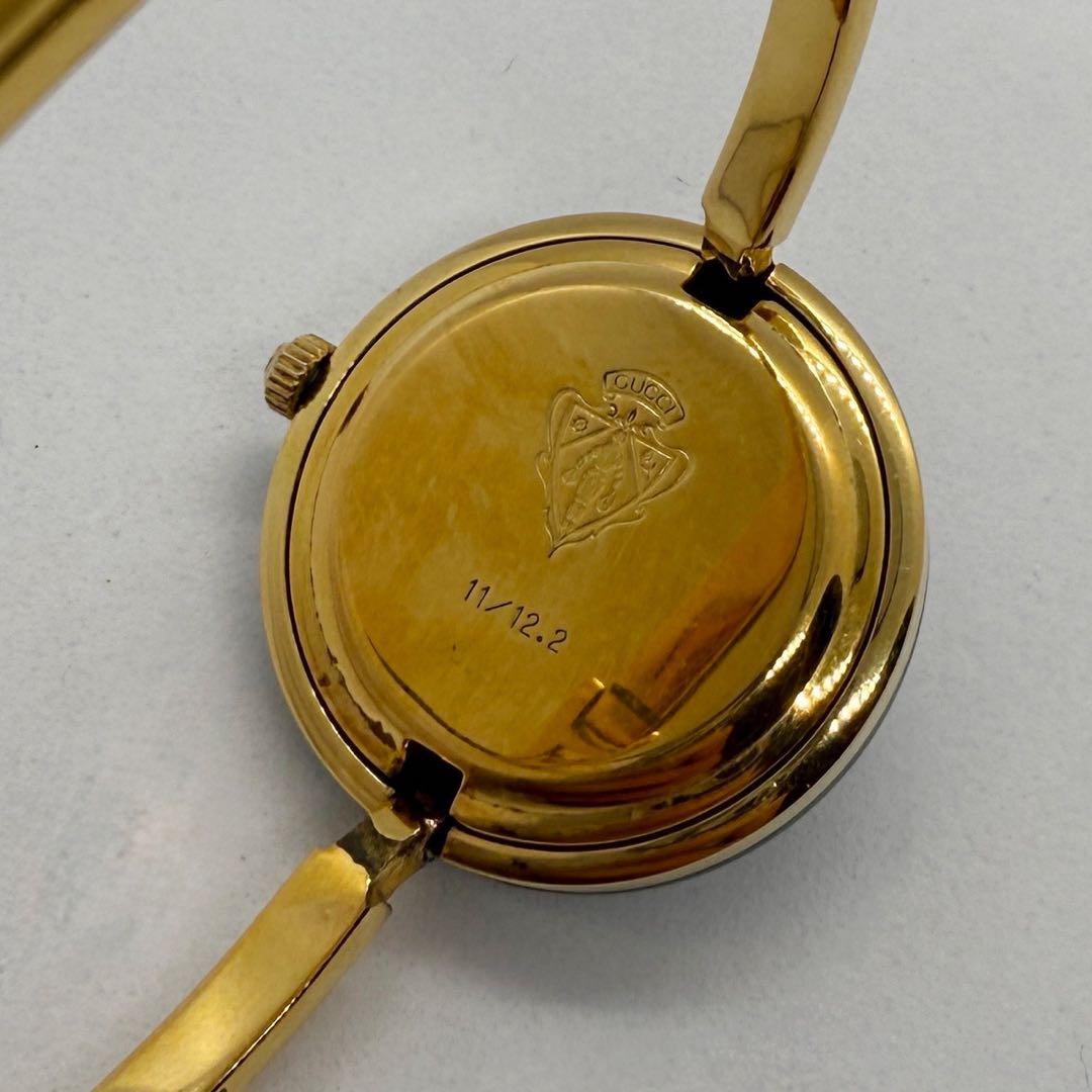 人気♡GUCCI グッチ チェンジベゼル バングルウォッチ レディース 腕時計