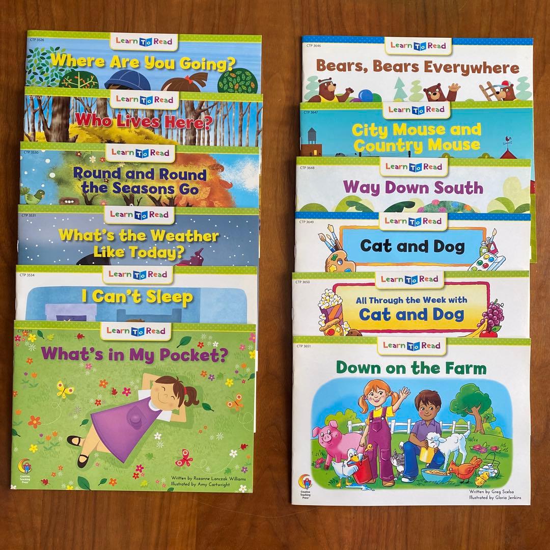 CTP英語絵本 Learn to Read レベル2 24冊&CDセット