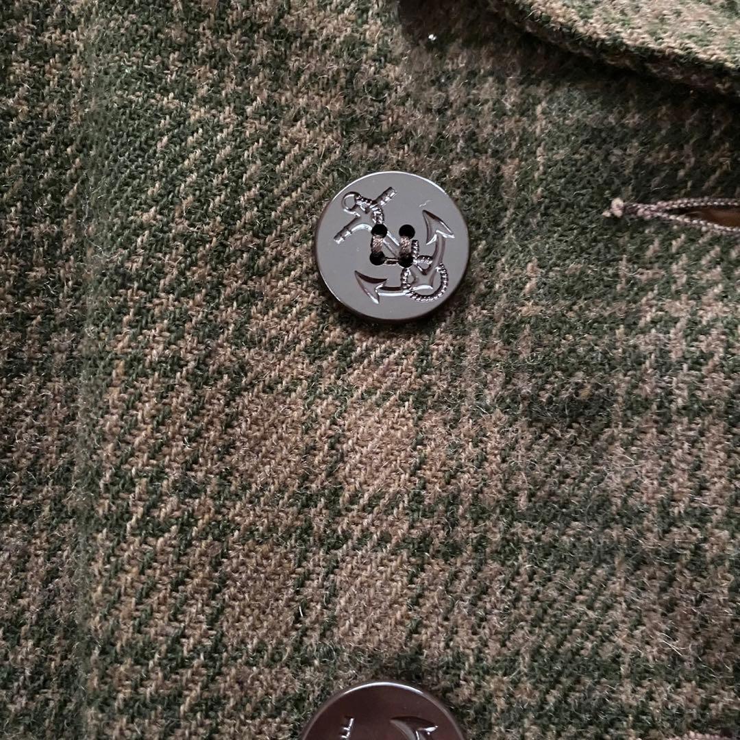 希少カラー Schott 740N　Pコート 40チェック