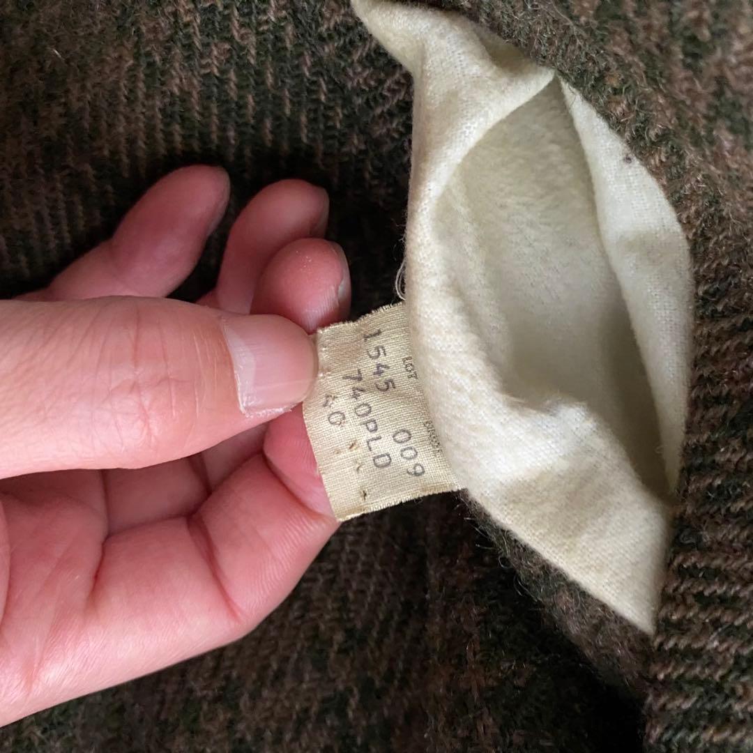 希少カラー Schott 740N　Pコート 40チェック