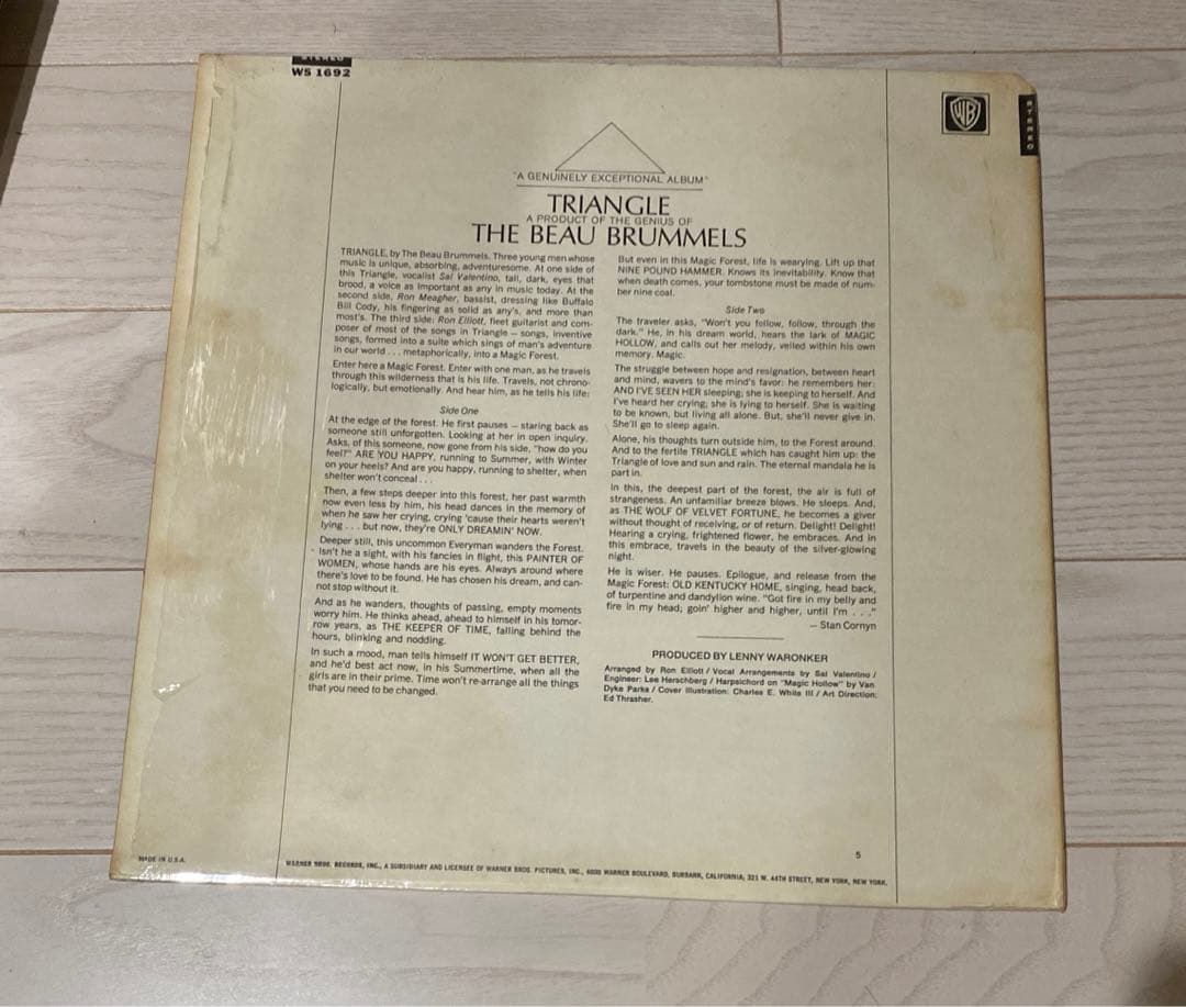 USオリジナル　アナログ盤/ゴールドレーベル/バーバンクサウンド