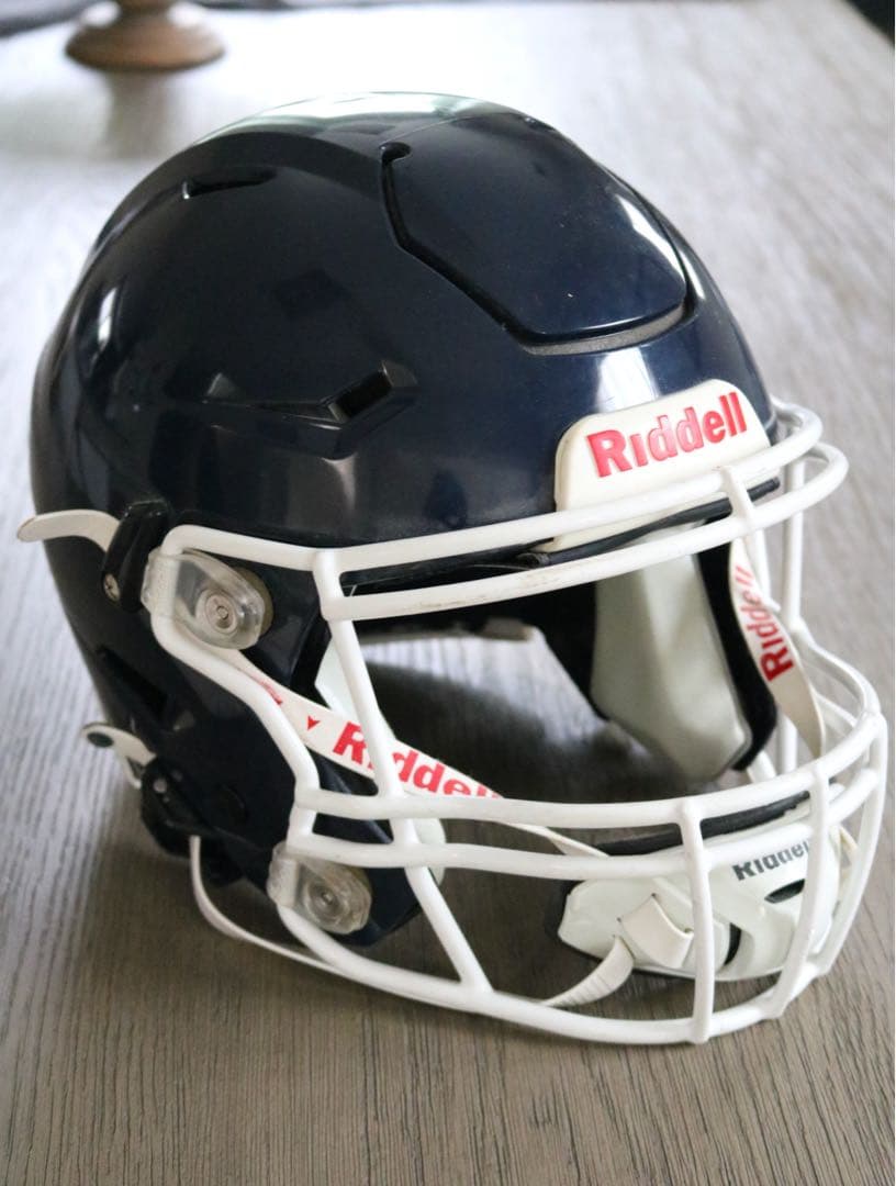 Riddell ネイビー アメリカンフットボールヘルメット