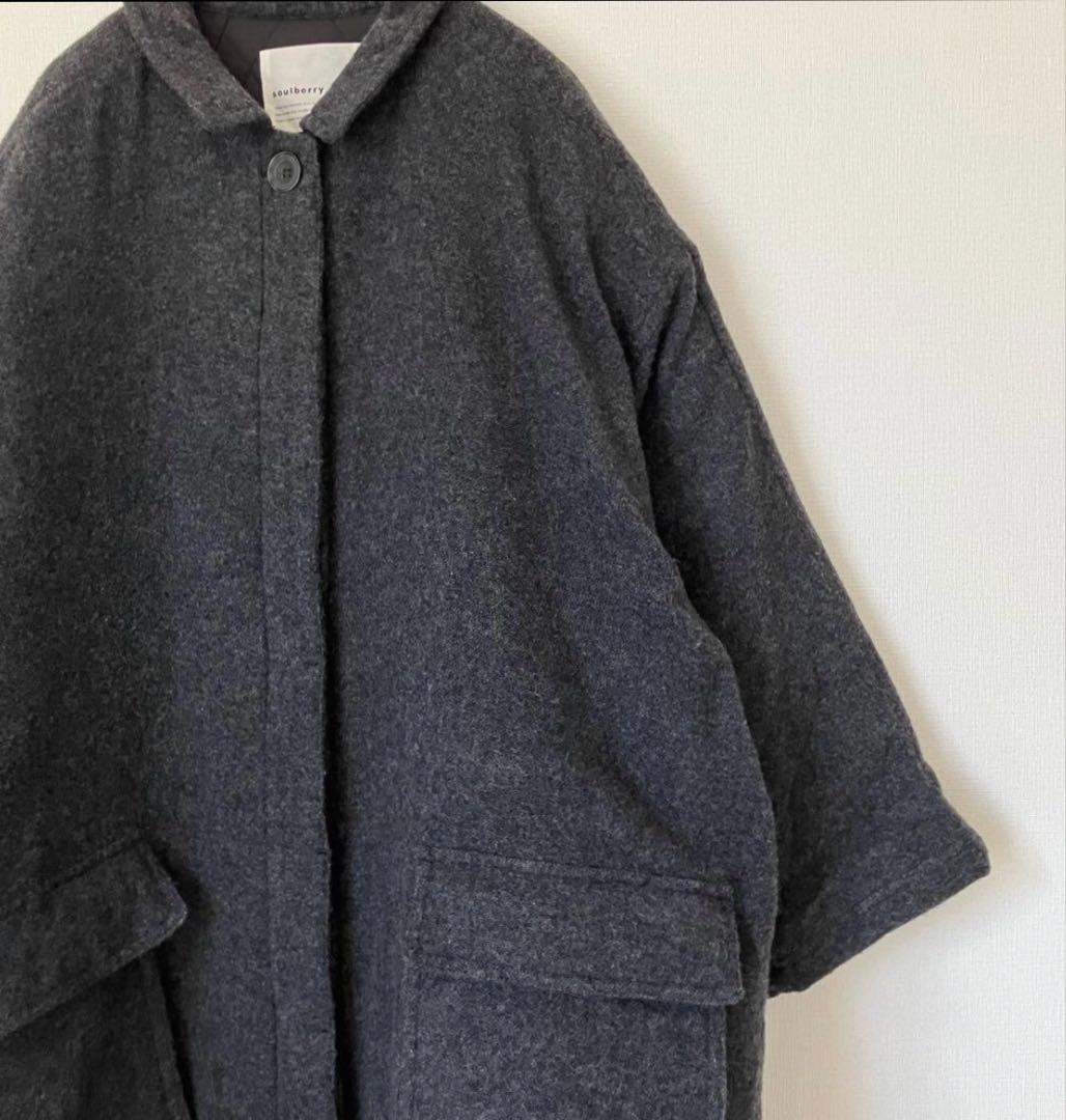 ソウルベリー soulberry まこちゃんの着崩しコート　L 完売品