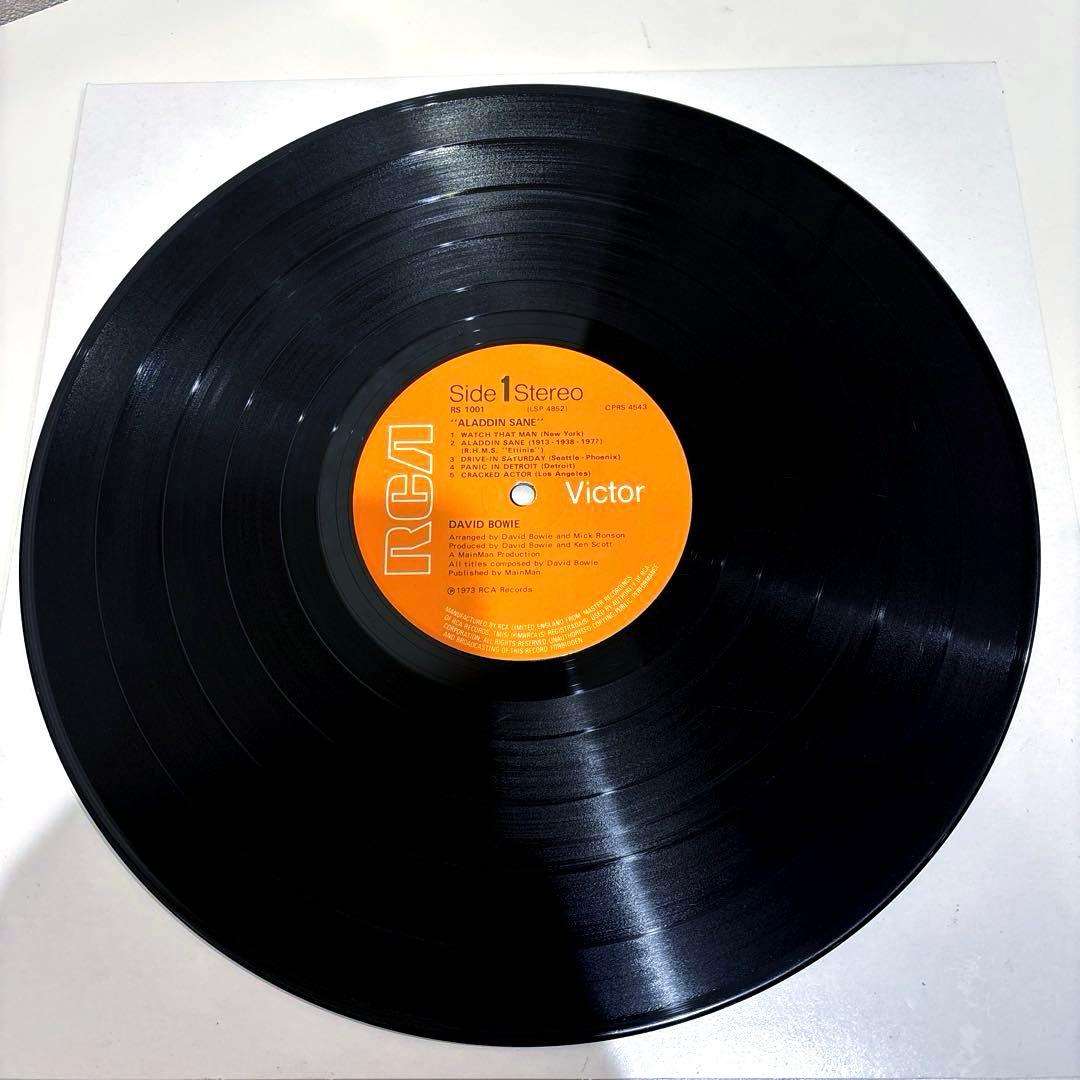 【UKオリジナル】デヴィッドボウイ　アラジン・セイン　初版ラベル　状態良好