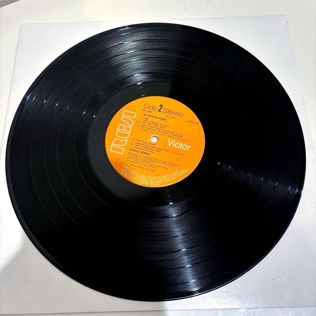 【UKオリジナル】デヴィッドボウイ　アラジン・セイン　初版ラベル　状態良好