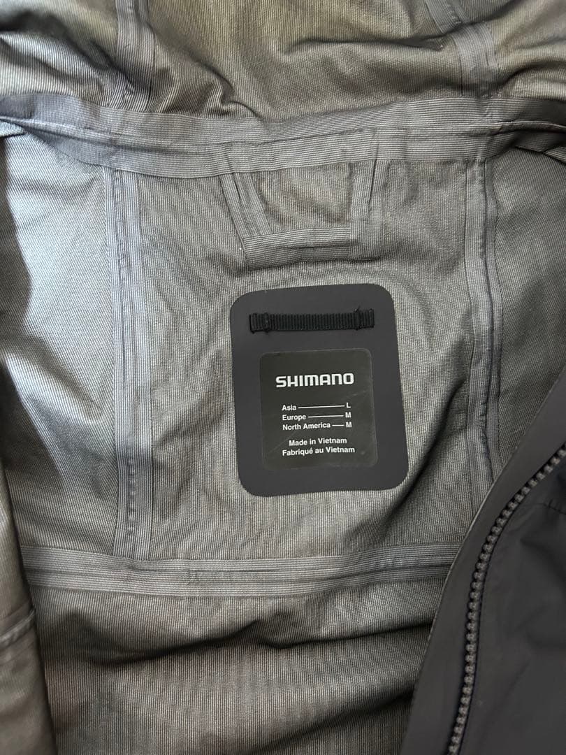 シマノ RA-025x ブルーチャコール L ジャケット