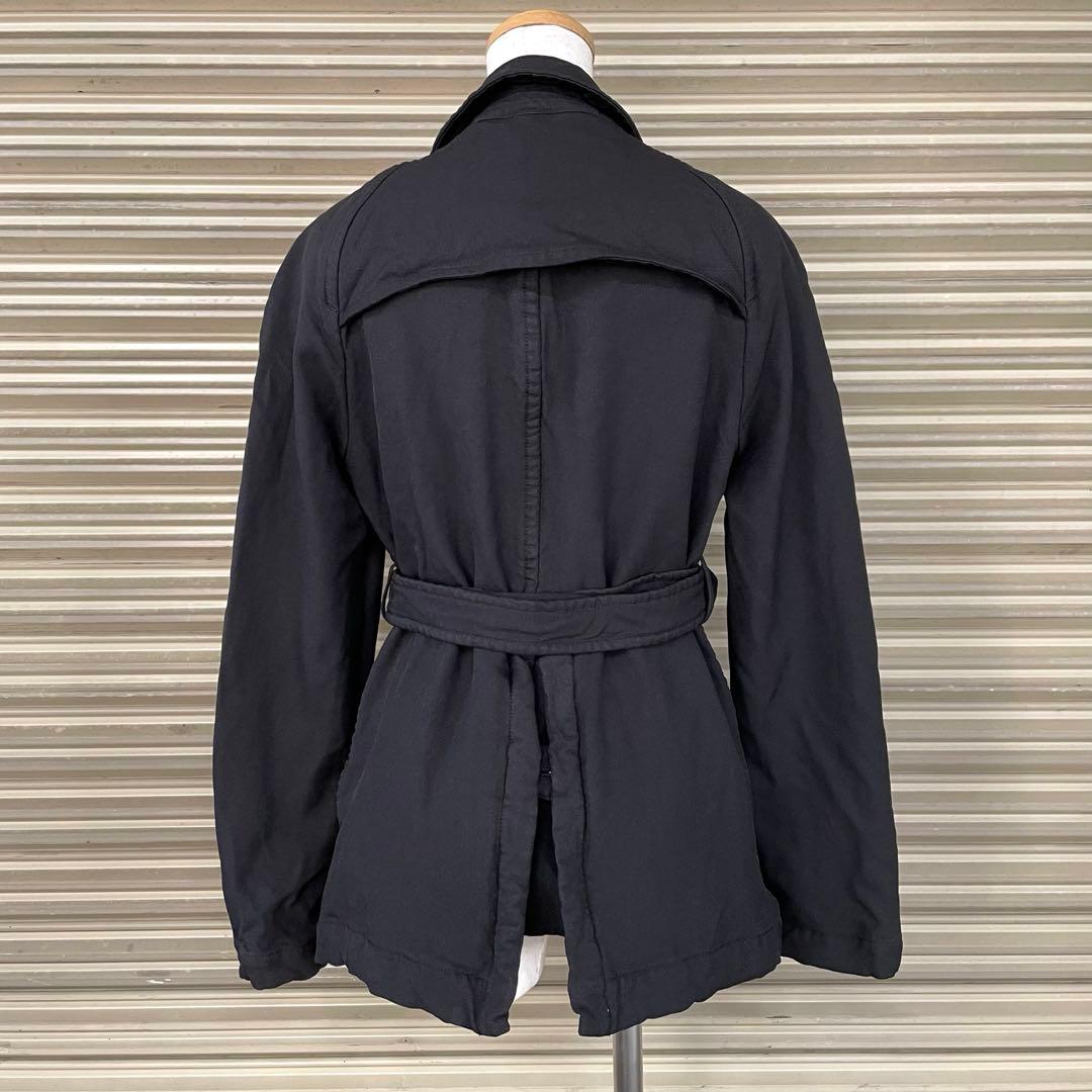 ブラックコムデギャルソン トレンチコート ジャケット ベルト付 archive