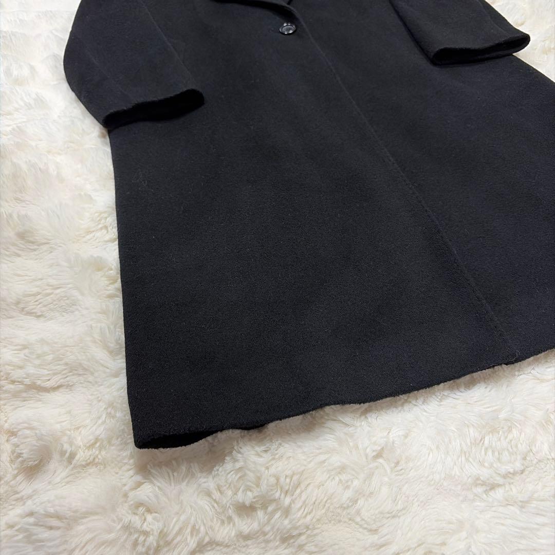 極美品 23区 ウールカシミヤビーバー 滝沢眞規子さん着用 ブラック コート