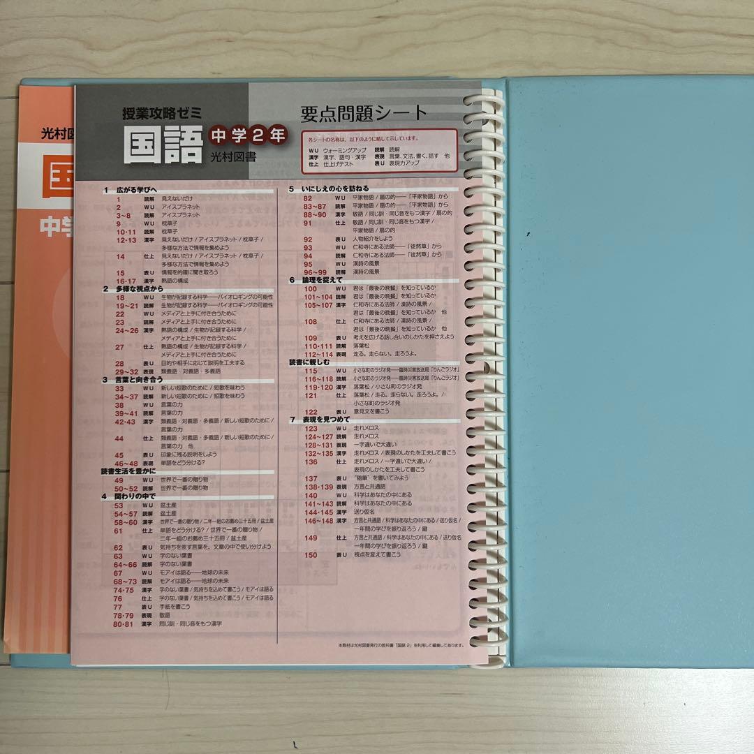 中学2年　授業攻略ゼミ　Mighty Navi　6教科セット国数社（地・歴）理英