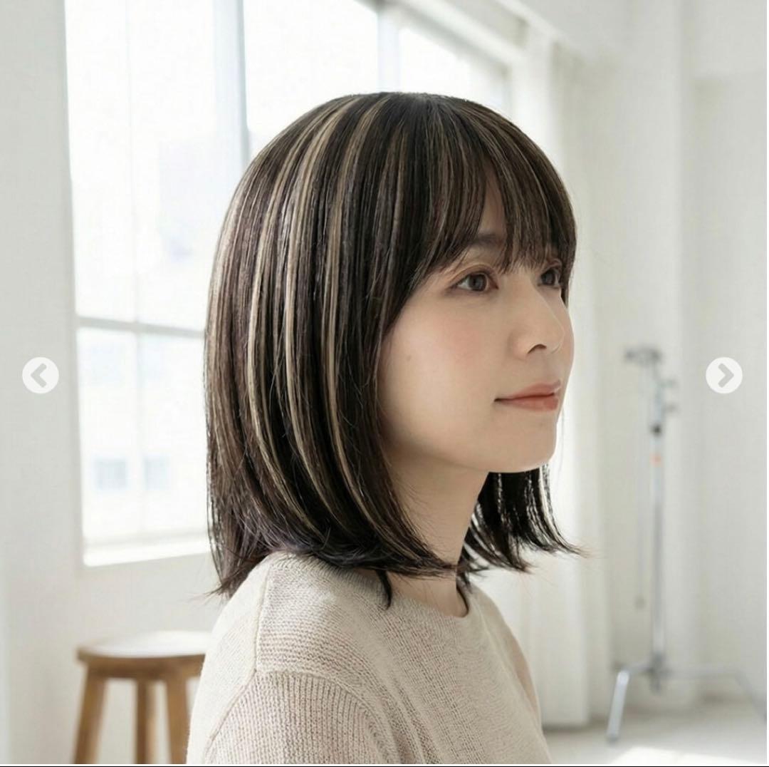 新品シートエクステ アッシュオリーブ人気色　新色　SHEET EXETE