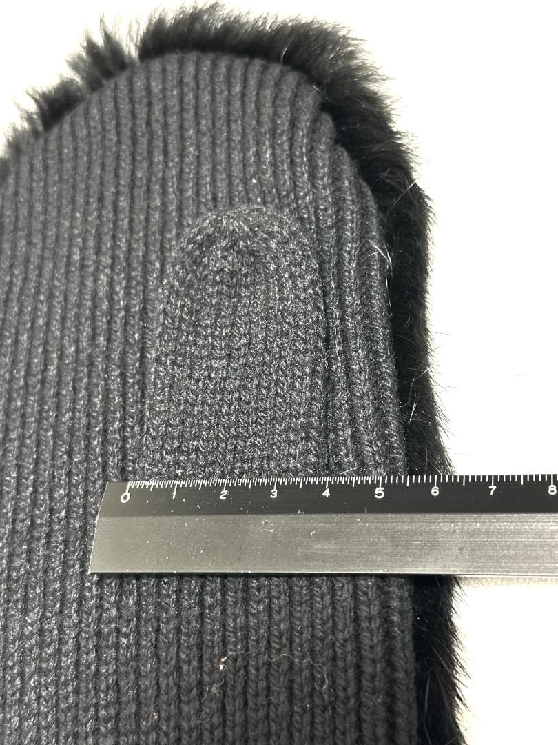 ✨アーカイヴ✨ ヨウジヤマモト　00aw　ラビットファー　ミトン　手袋