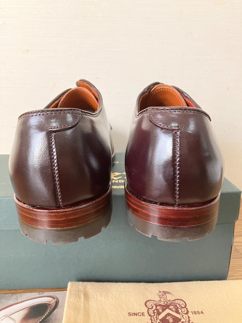 ALDENオールデンD8411C バーガンディー コードバン 9.5E