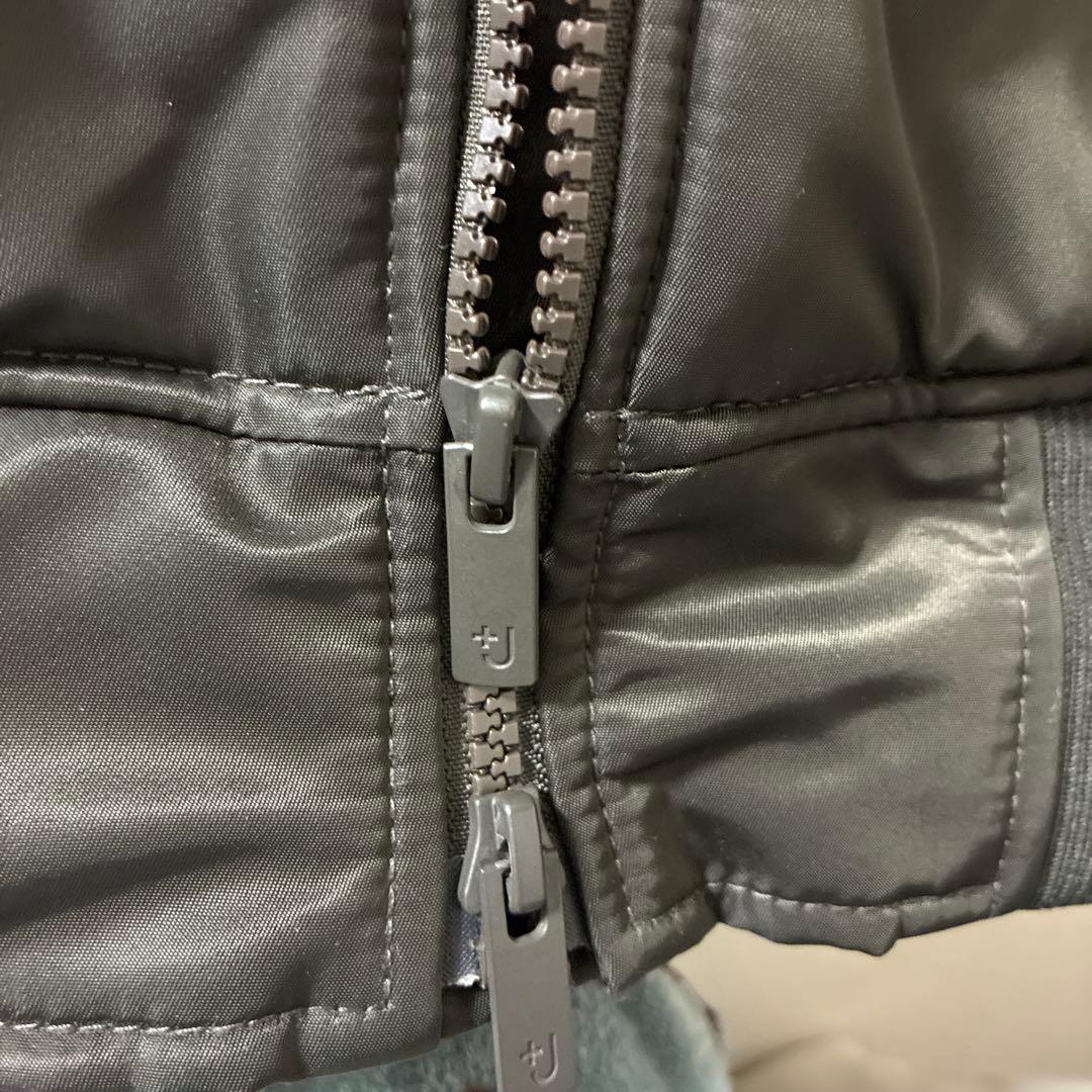 [美品]UNIQLO +J ハイブリッドダウンオーバーサイズMA-1 S