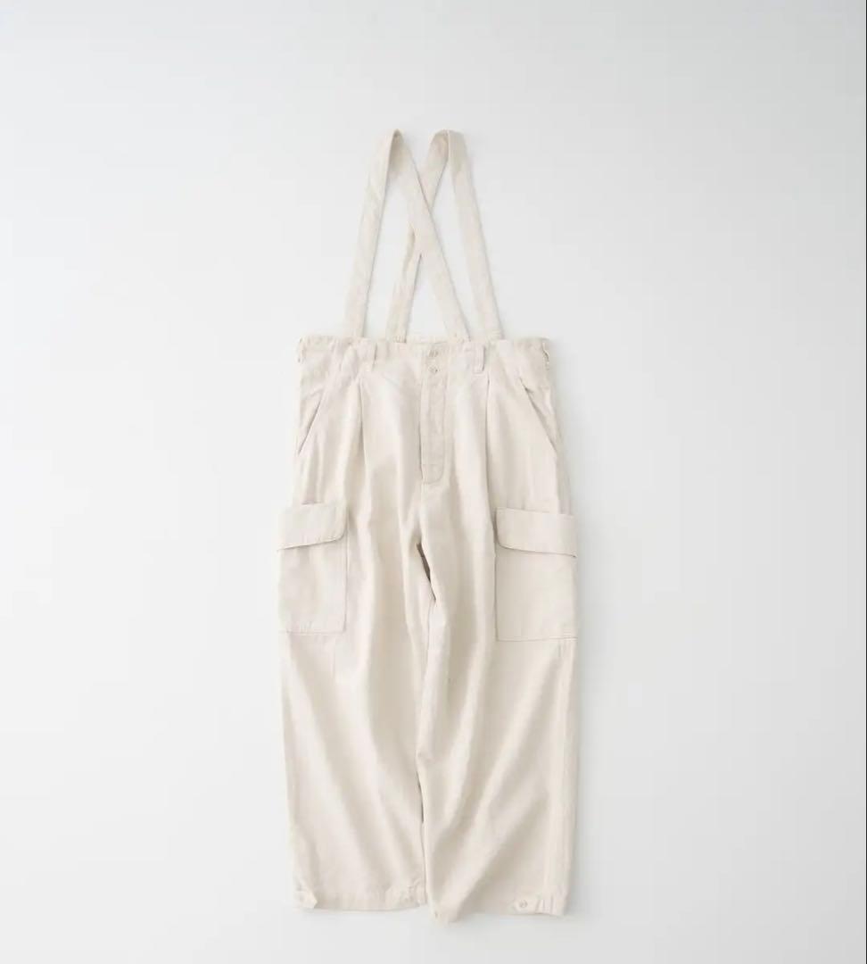 2024 UpcycleLino × OEUVRE チノサスペンダーパンツ