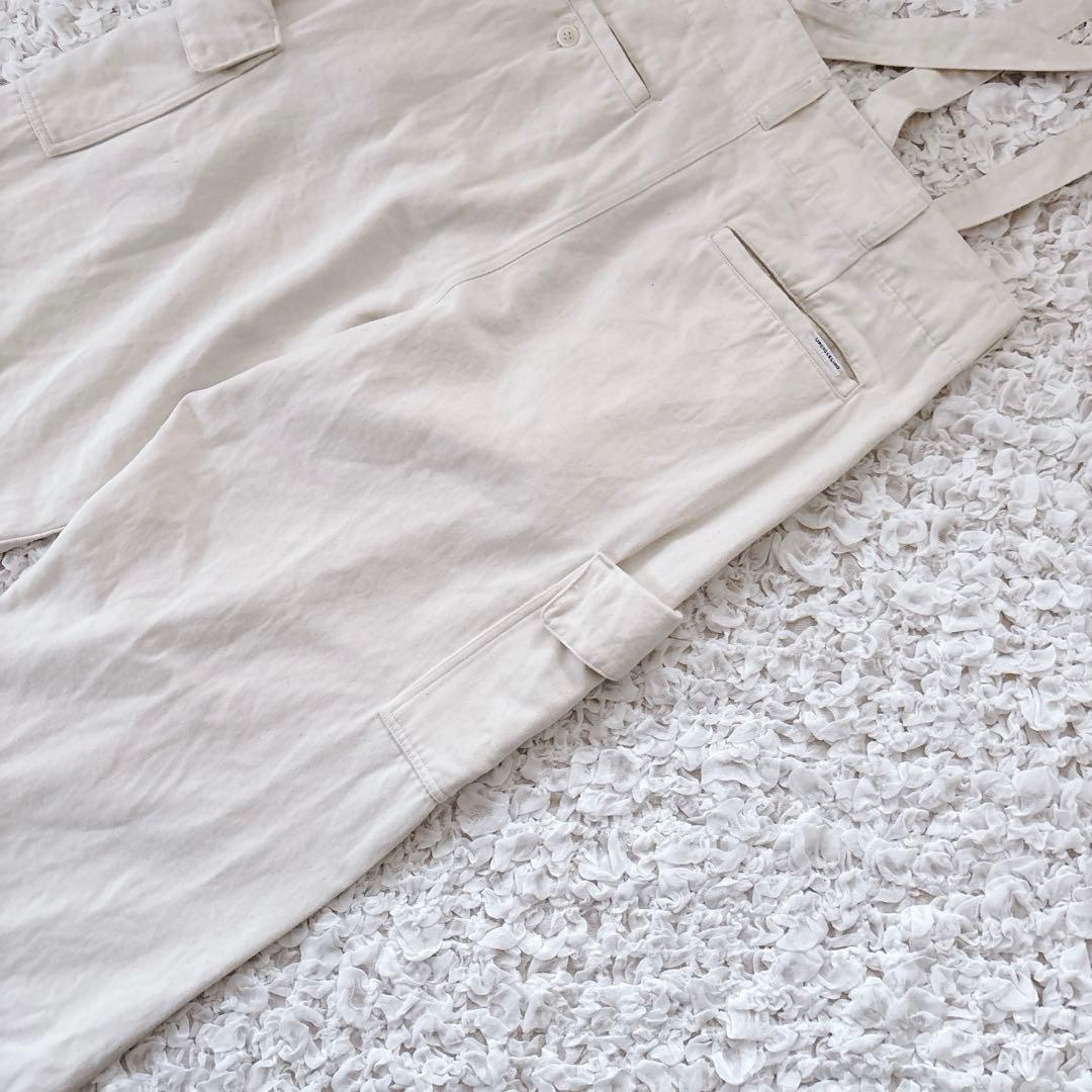 2024 UpcycleLino × OEUVRE チノサスペンダーパンツ