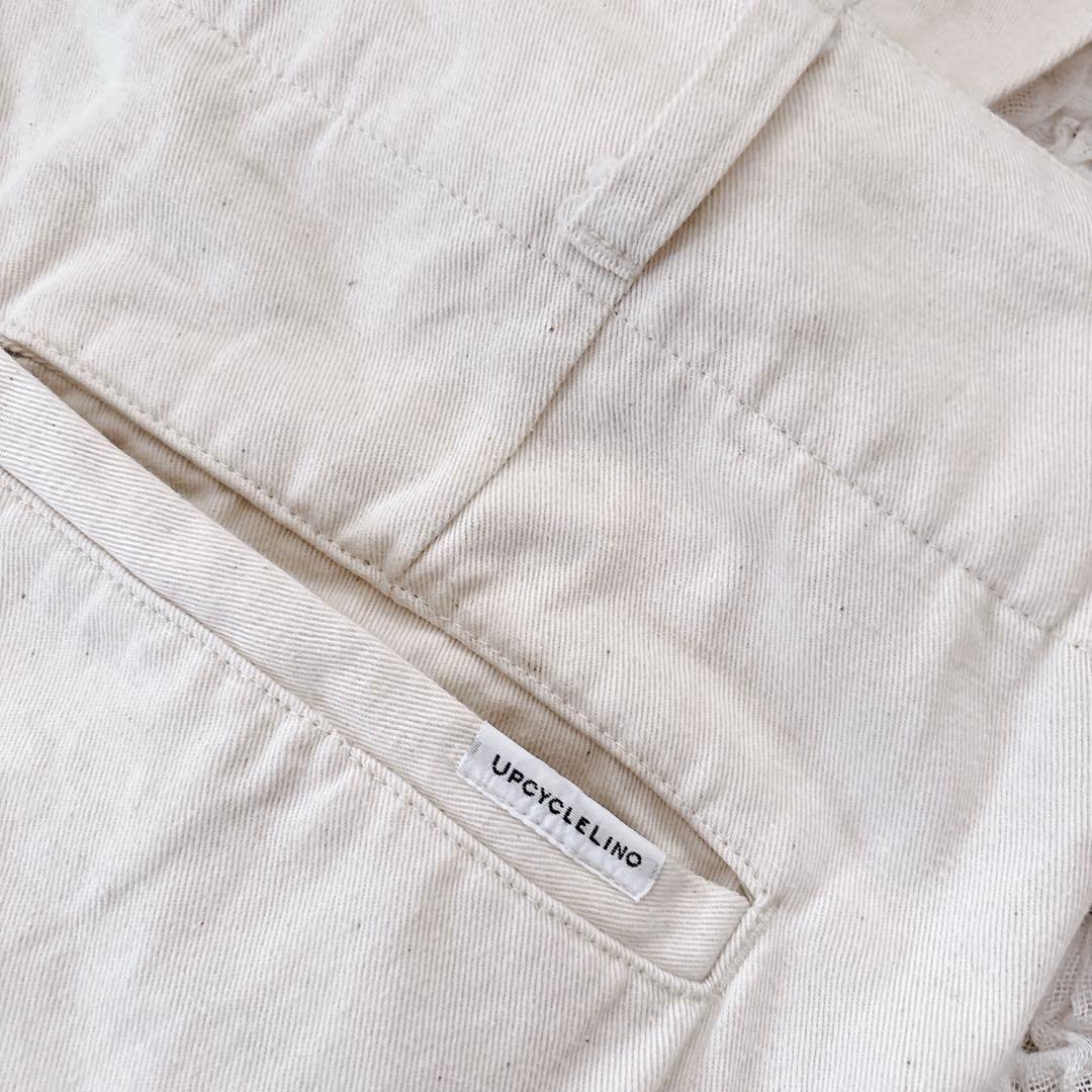 2024 UpcycleLino × OEUVRE チノサスペンダーパンツ