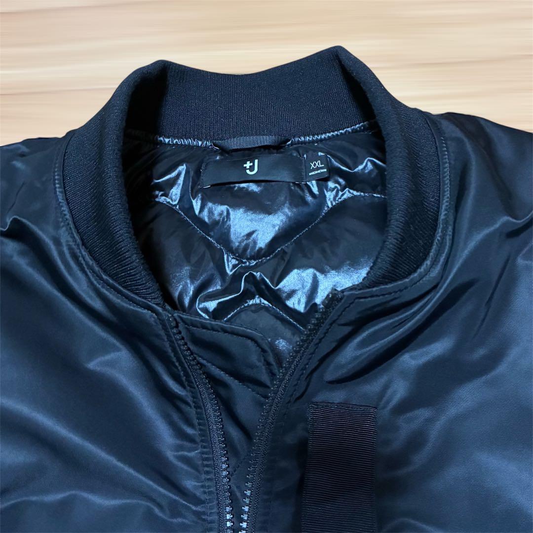 ユニクロ +J ハイブリッドダウンオーバーサイズMA-1ブルゾン XXL