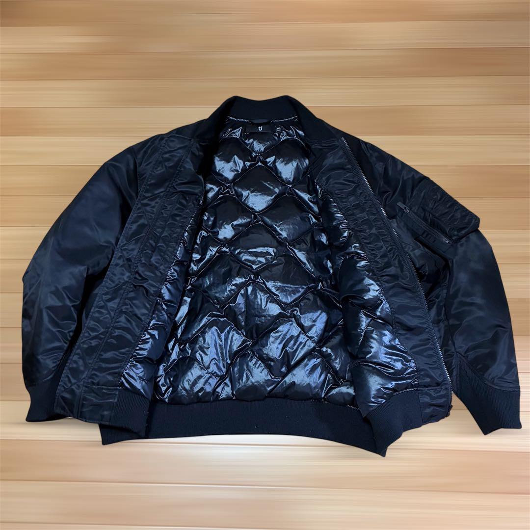 ユニクロ +J ハイブリッドダウンオーバーサイズMA-1ブルゾン XXL