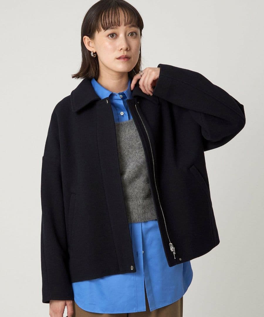 【結論シリーズ】エリートライトコート ネイビー 38サイズ