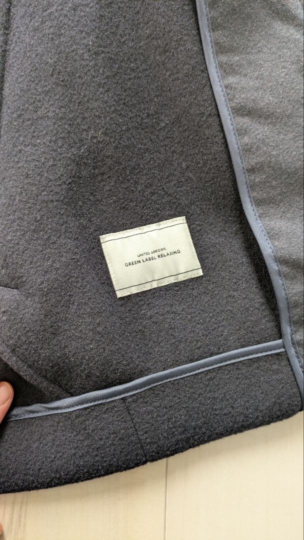 【結論シリーズ】エリートライトコート ネイビー 38サイズ