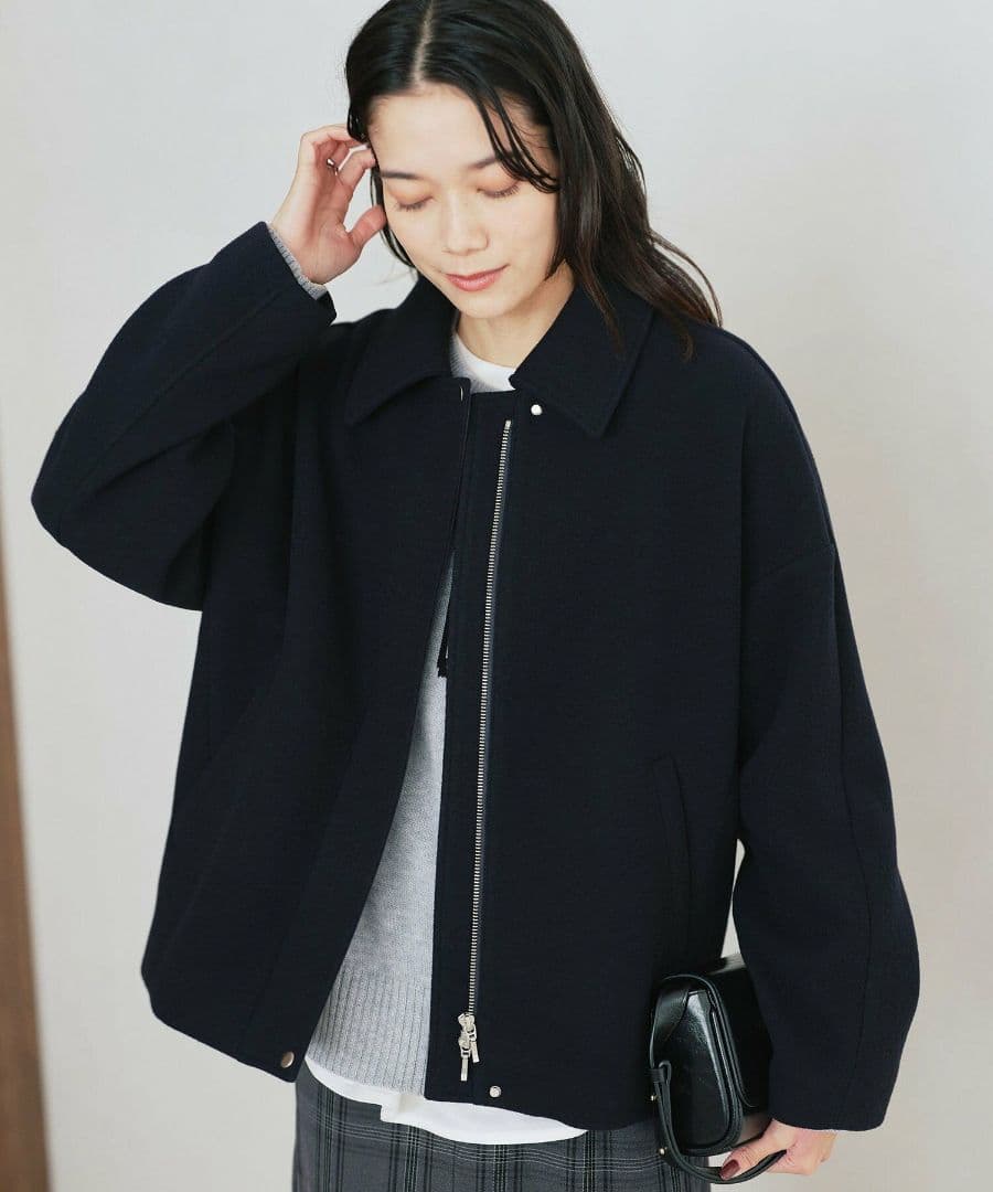 【結論シリーズ】エリートライトコート ネイビー 38サイズ